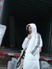 D111323男女情侣款中长款连帽羽绒棉连帽棉服 商品缩略图4