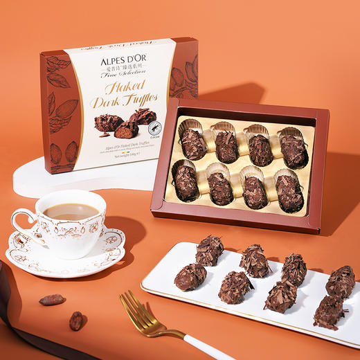 爱普诗松露形黑巧克力100g/045563  浓郁可可香 甜而不腻 商品图0