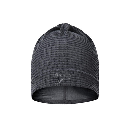 多威秋冬保暖摇粒绒男女弹性抽绳运动跑步围脖两用帽子6152124 商品图6