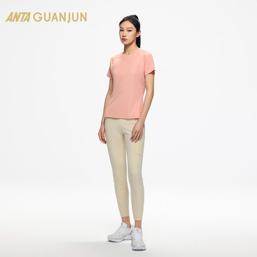 【XL断码】安踏冠军户外系列 针织运动长裤女士紧身显瘦九分裤162430305【库存有限，如无货将做退款，介意慎拍!】 商品图2