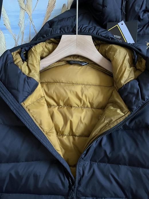 茑家黑金男款连帽羽绒服  冬季保暖 外套 商品图4