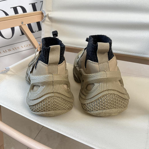 D111304秋季男士户外运动轻便舒适飞织时尚休闲鞋 商品图6