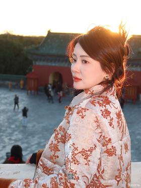 休闲——桑蚕丝鹅绒服