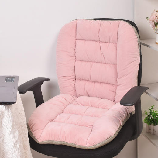 冬季嘉彩加热坐垫办公室久坐护腰靠背靠垫一体电热椅子垫座椅加厚屁垫 商品图5