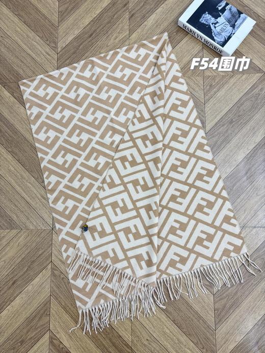 D111375双面款羊绒精典款印花图案情侣围巾披肩 商品图1