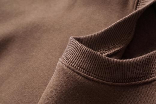 D111337冬季复古羔级感内里加绒圆领卫衣男女同款 商品图9