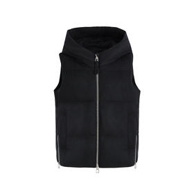 MAISON COVET 连帽白鹅绒马甲