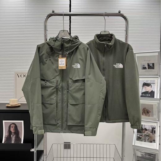 D111348户探索者系列绣标设计两用三合一外套 商品图10