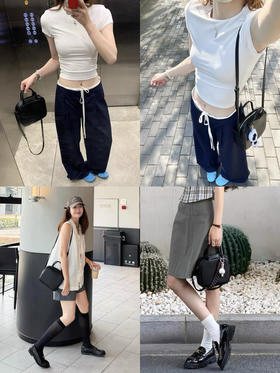 1113-5日单圆正小众Aeta 软糯鹿皮 手提小方包 手提单肩斜挎包 可调节肩带