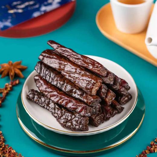 【自营】游牧印象醇享系列炭烤风干牛肉干 160g/袋NM 商品图1