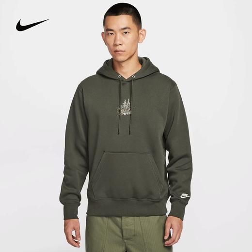 AS M NK NIKE耐克男子运动休闲连帽宽松百搭舒适套头衫卫衣HV121CLUB BB HDY RUN REISSU 商品图0