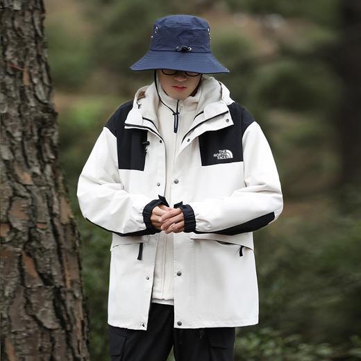 D111319新款可脱卸加厚三合一摇粒绒冲锋衣外套 商品图6