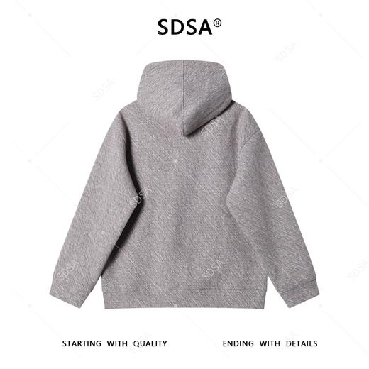WY1386SDSA男士秋冬新款痞帅男装潮牌撞色抽绳连帽卫衣百搭时尚套头上衣 商品图5