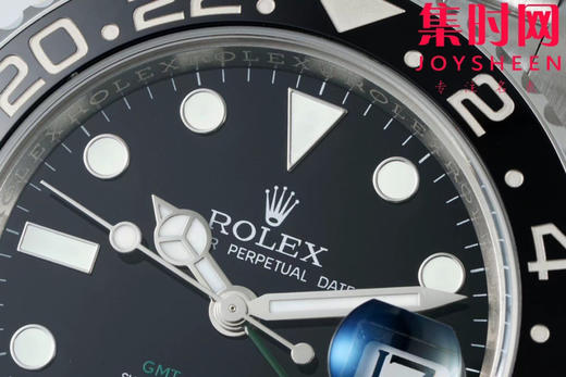 劳力士EWE格林尼治型系列“黑灰圈”格林尼治GMT 3285机 五珠带 男士腕表 商品图3