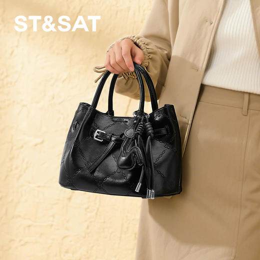 星期六时尚甜酷玩偶挂饰手提包SSD521A0GA 商品图4