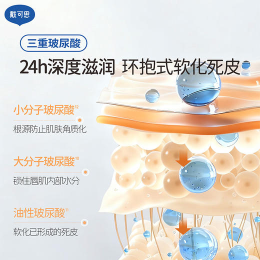 戴可思舒润唇部修护乳舒缓保湿淡化唇纹去死皮唇乳秋冬女敏唇可用♥ 商品图1