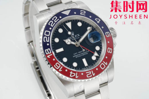 劳力士EWE格林尼治型系列“可乐圈蓝盘”格林尼治GMT 3285机 三珠带 板带 男士腕表 商品图1