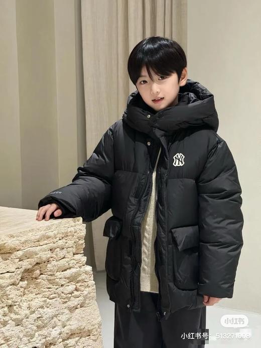 D111367新款上新25冬季男女儿童中长款两色羽绒服 商品图10