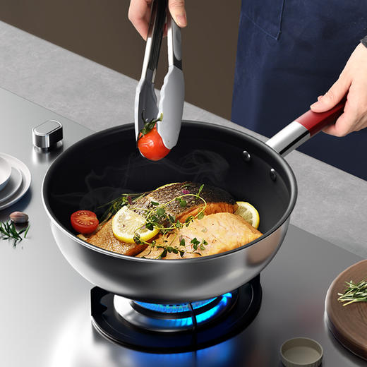 康巴赫有钛仿生不粘炒锅 -套装（带硅胶铲) 商品图2