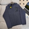 D111324男款亲肤舒适抓绒连帽半拉链卫衣外套 商品缩略图7