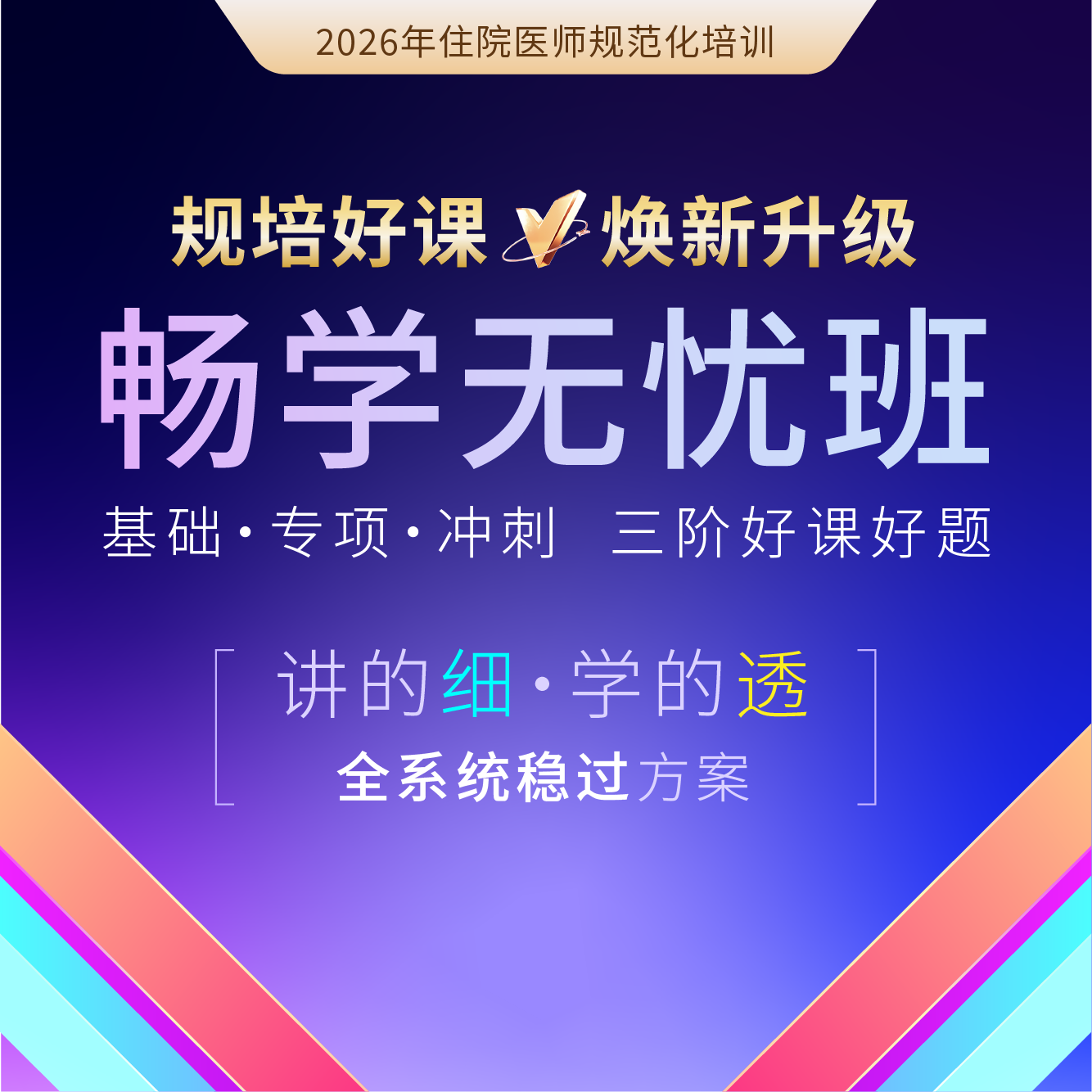 2026年临床规培【畅学无忧班】