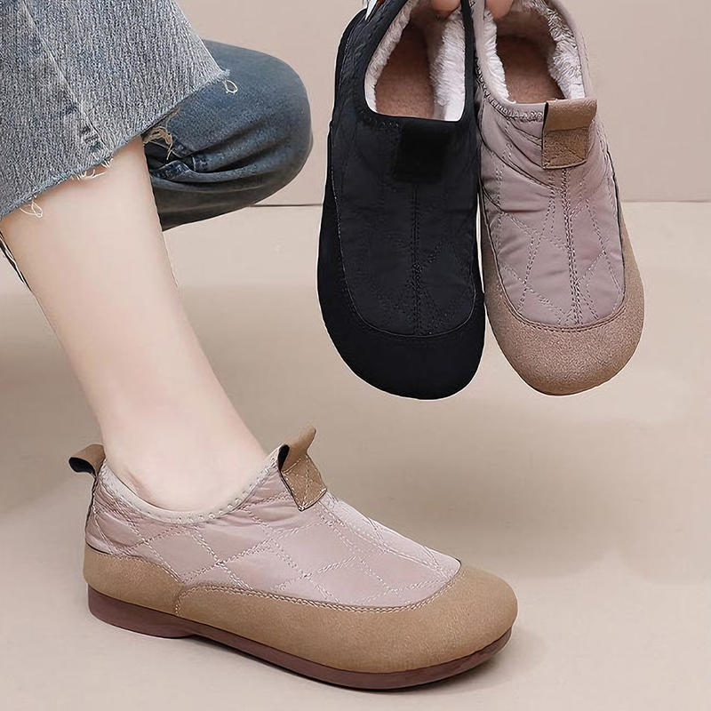 笙观相沐老北京样冬季加绒女鞋 加厚暖暖绒  轻暖便捷 防滑耐磨 柔软透气 耐脏易打理