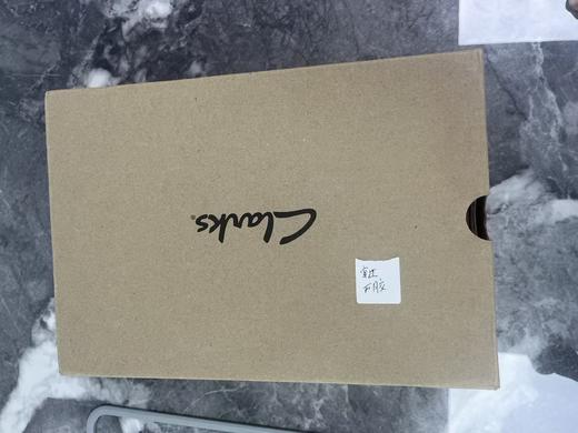 瑕疵Clarks/其乐 UN BRAWLEYPACE 男士软底轻便防滑圆头系带休闲鞋 商品图3