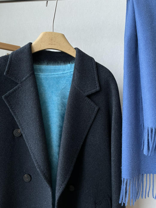 【定制自由】噢蜜ooomeooo羊绒手工大衣 商品图11