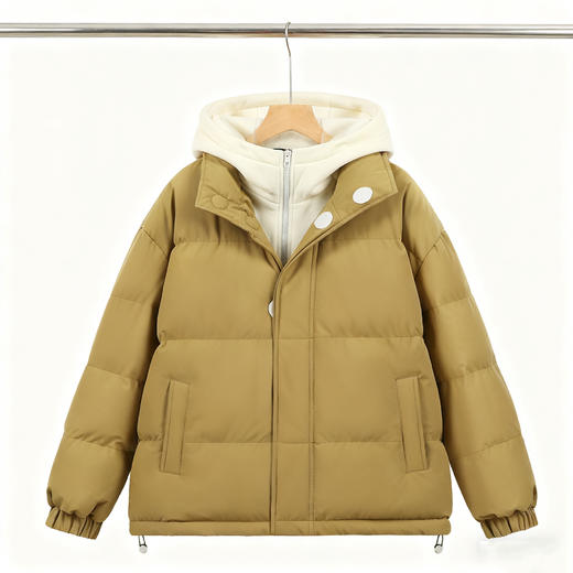 🔥谁能不爱这件啊！比羽绒服还保暖棉衣【情侣款休闲假两件棉衣DQC5303款】不夸张，品质太好了😱😱 一件棉服有着比几百块羽绒服还保暖！ 商品图4