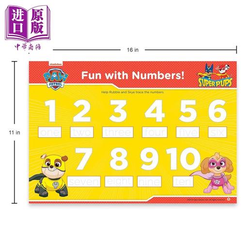 【中商原版】汪汪队学习小套装 Nickelodeon Paw Patrol Super Pup Heroes Off Duty! 英文原版 儿童卡通动画 进口亲子童书 商品图2