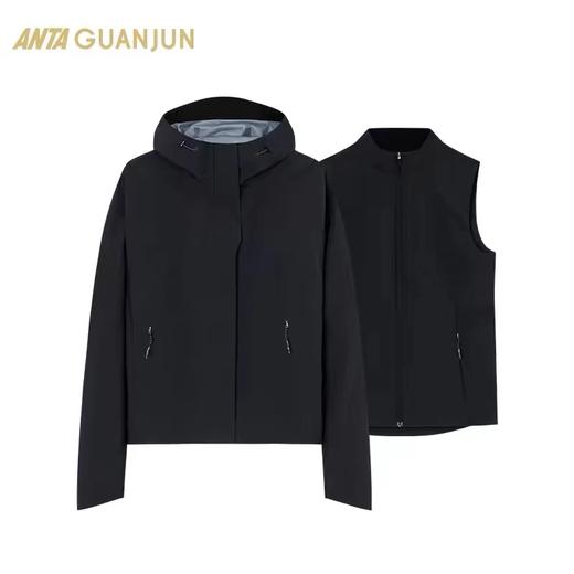 【M/L/2XL断码】安踏冠军全天候系列 防泼水两件套防风透湿女棉衣外套162410609【库存有限，如无货将做退款，介意慎拍!】 商品图1
