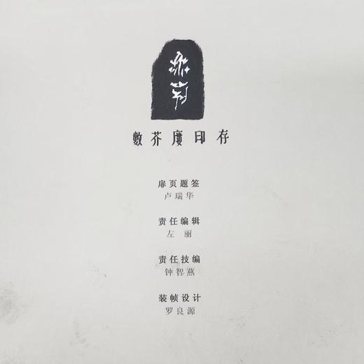 [限量30本签章版]《数芥廔印存》丨王志敏老师签名盖章版丨岭南美术出版社正品 商品图1