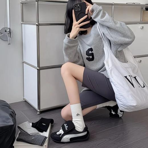 D111341纯棉不闷脚一组3双纯色刺绣袜组合中筒袜 商品图14