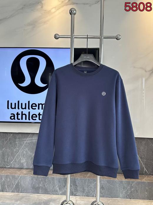 D111327加绒加厚冬季情侣款双面加绒圆领卫衣 商品图6