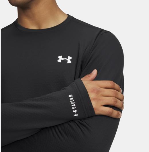 【Coldgear打底系列】安德玛男子UA Base 4.0圆领长袖紧身衣6005300-001 商品图3