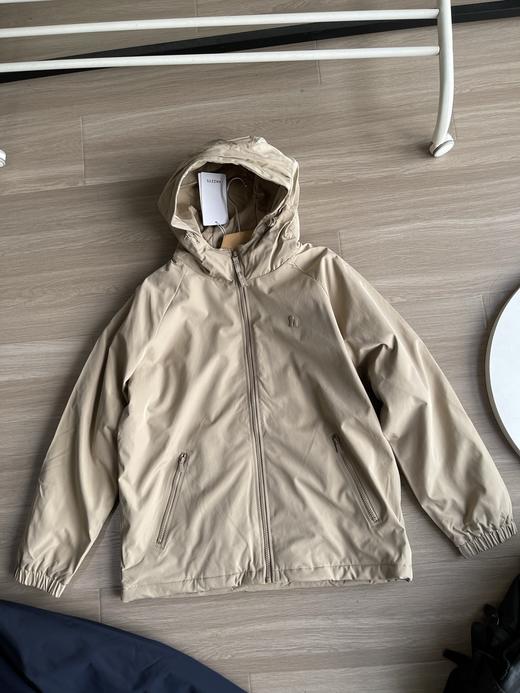 D111371秋季男士连帽加绒加厚夹克休闲棉服时尚拉链外套 商品图1