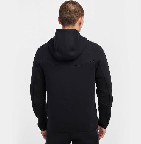 NIKE耐克连帽外套男装秋新款运动服黑色跑步针织夹克HV0950-010 商品图1