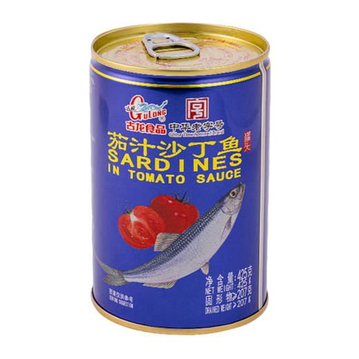 古龙-茄汁沙丁鱼425g 商品图5