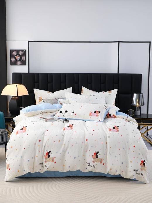 D111358冬日伴侣一触即暖高克重防静电牛奶绒四件套 商品图7