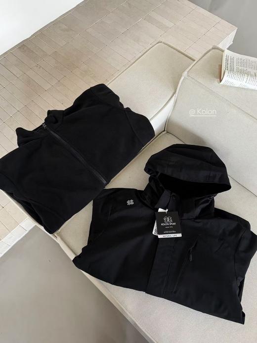 D111318摇粒绒可拆卸内胆三合一情侣款山系冲锋衣 商品图6