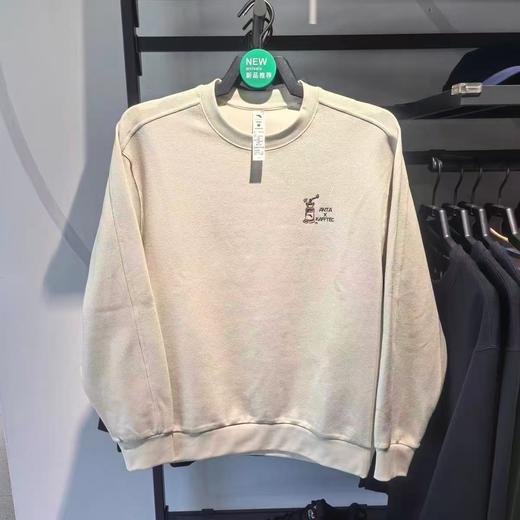 安踏运动男2025秋季新款时尚休闲宽松套头针织套头卫衣 152537709 商品图0