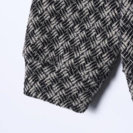 WY1313SDSA男士秋冬新款痞帅男装简约撞色宽松抽绳连帽卫衣百搭套头上衣 商品图4