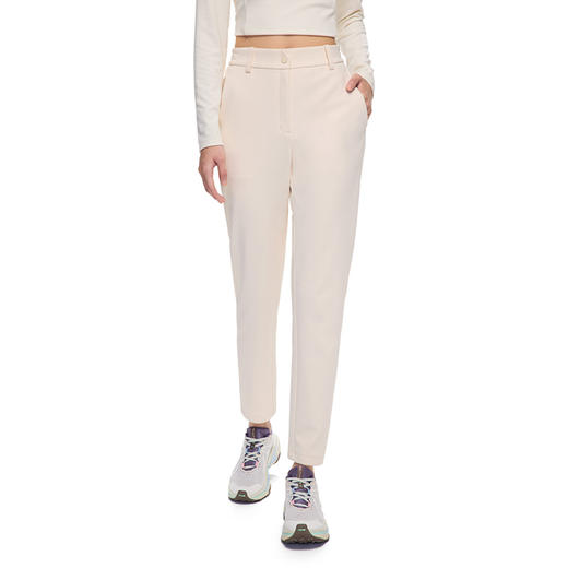 【M/L/XL断码】安踏冠军全天候系列丨轻暖绒运动裤女子防泼水直筒长裤162440306【库存有限，如无货将做退款，介意慎拍!】 商品图0