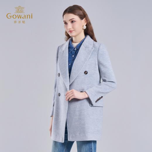 【100%绵羊毛】乔万尼100%绵羊毛大衣新品简约西装设计ET4A027 商品图1