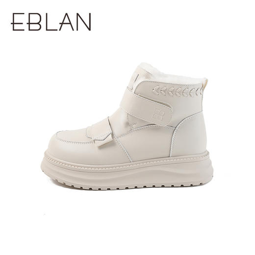 伊伴冬季经典百搭纯色棉靴寒冬首选运动底棉靴B25785280 商品图1