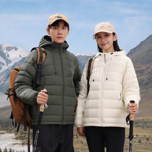 严选 | 鸭鸭轻薄羽绒服男女同款 2025新款韩版时尚轻薄户外运动保暖外套 商品图3