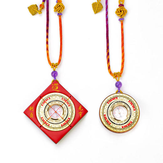 九紫吉庆 绳结圆满喜气小罗盘 商品图0