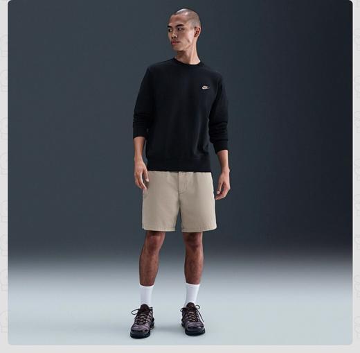 NIKE耐克男装休闲卫衣秋冬季新款长袖时尚套头衫运动服IB3304-010 商品图1