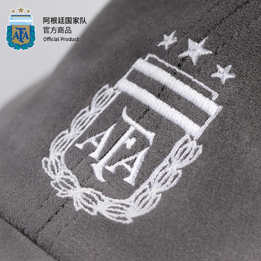 【官方正版】阿根廷国家队 | 灰色棒球帽休闲遮阳帽户外百搭 商品图4