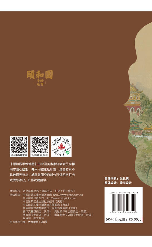 颐和园手绘地图 商品图1